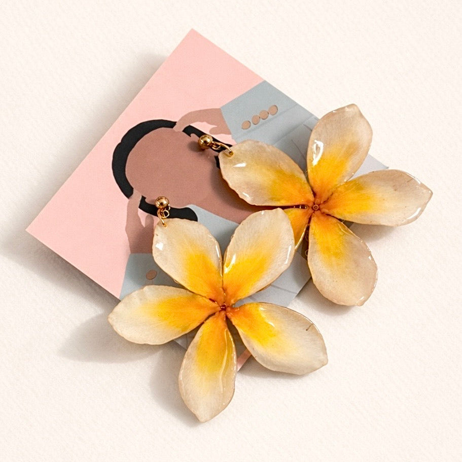 Hawai Yellow Earing